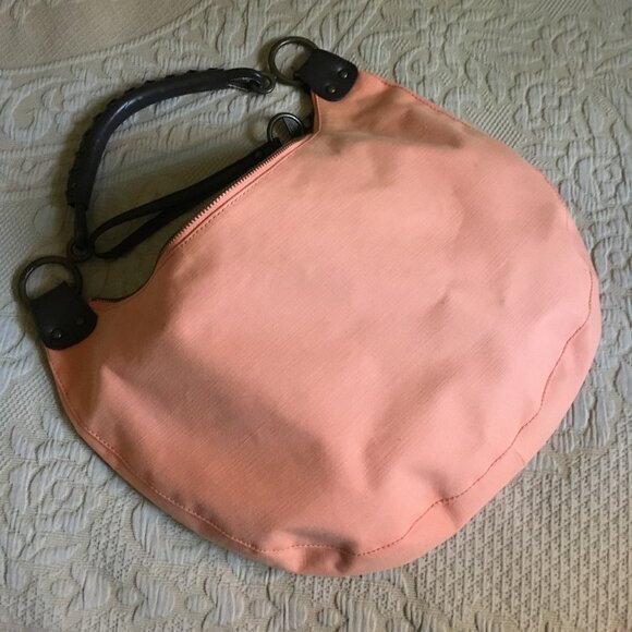 GAP Y2K Coral Pink 100% Cotton Canvas Shoulder Bag - Picture 4 of 16